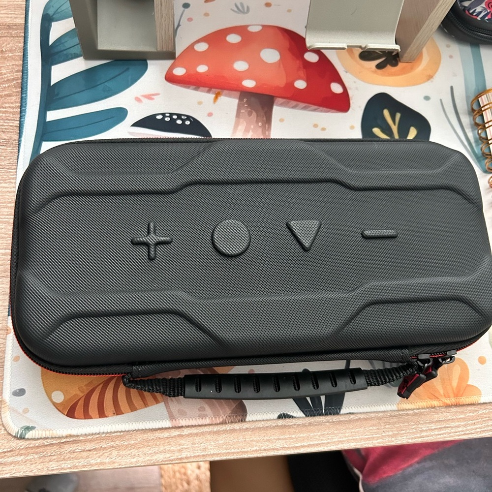 Nintendo Switch Case - Black WITH red Accents/BRAND NEW